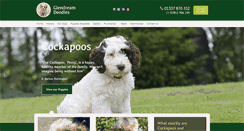 Desktop Screenshot of glendreamcockapoos.com